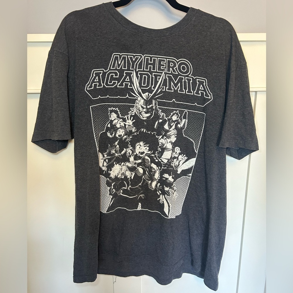Vintage My Hero Academia manga t-shirt